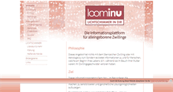 Desktop Screenshot of loominu.de