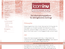 Tablet Screenshot of loominu.de